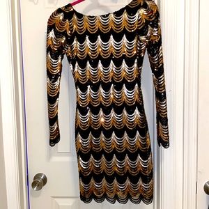 Beautiful sequin bodycon dress.